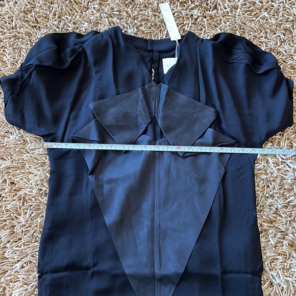 Line & Dot Black Cocktail Mini Dress Size S - Picture 6 of 8